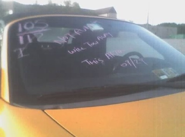 Stuck at the autocross lot