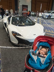 Theo with McLaren 650S Spider