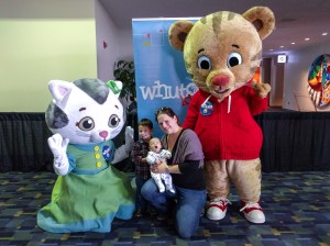 Daniel Tiger and Katerina Kitty Cat